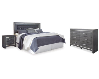 Lodanna King/Cal King Panel Headboard, Dresser and Nightstand