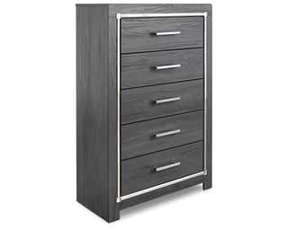 Lodanna Queen Panel Bed, Dresser, Mirror, Chest and Nightstand