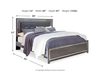 Lodanna King Panel Bed