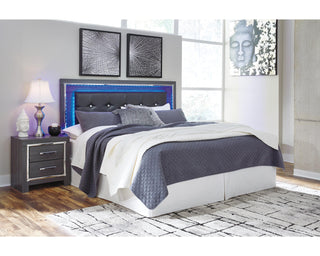 Lodanna King/Cal King Panel Headboard, Dresser, Mirror and 2 Nightstands