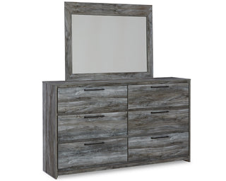 Baystorm Twin Panel Bed, Dresser and Mirror