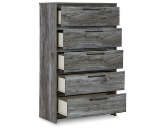 Baystorm Full Panel Bed, Dresser, Mirror and Chest