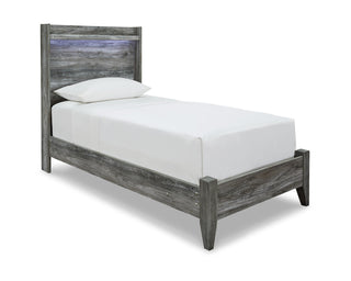 Baystorm Twin Panel Bed and Dresser