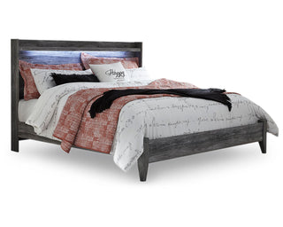 Baystorm King Panel Bed, Dresser, Mirror and Chest