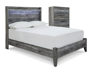 Baystorm Full Panel Bed and Chest