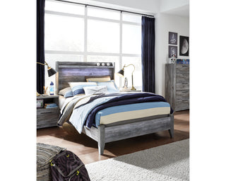 Baystorm Full Panel Bed and Chest