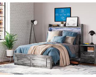 Baystorm Full Panel Bed with 2 Storage Drawers