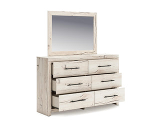 Lawroy King Panel Headboard, Dresser and Mirror