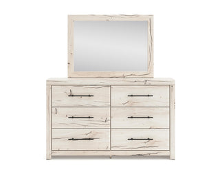 Lawroy King Panel Headboard, Dresser and Mirror