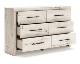 Lawroy Full Panel Headboard, Dresser and Mirror