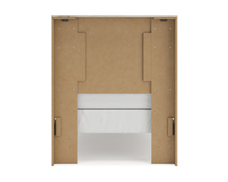 Lawroy Twin Panel Bed, Dresser and Mirror