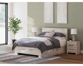Lawroy Full Panel Bed with Storage