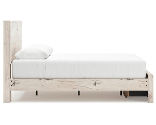 Lawroy Queen Storage Bed, Dresser, Mirror, Nightstand