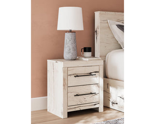 Lawroy King Panel Storage Bed, Dresser, Mirror and Nightstand
