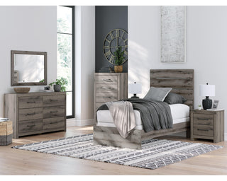 Graystorm Twin Panel Bed