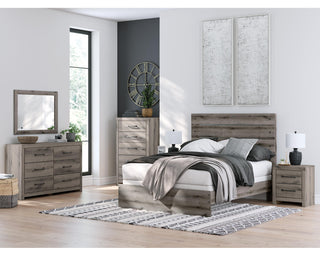 Graystorm Queen Panel Bed