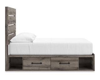 Graystorm Full Panel Storage Bed