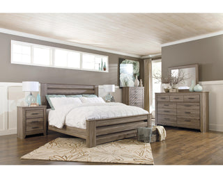 Zelen King Panel Bed
