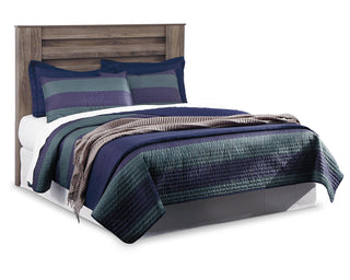 Zelen Queen Panel Headboard Bed with Mirrored Dresser and Nightstand