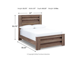 Zelen Full Panel Bed