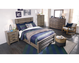 Zelen Full Panel Bed