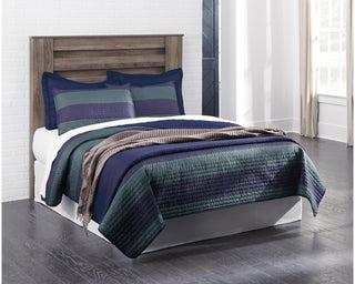 Zelen Full Panel Headboard, Dresser and Mirror