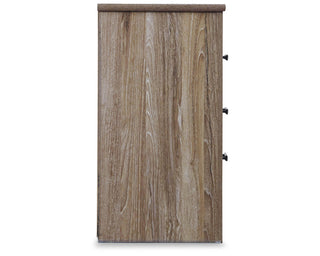 Zelen King Panel Bed, Dresser, Mirror and Nightstand