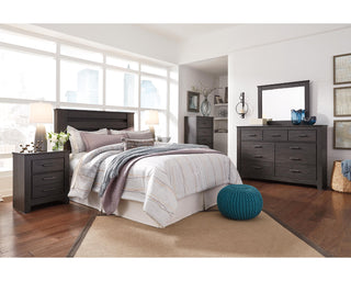 Brinxton King/California King Panel Headboard, Dresser and Mirror