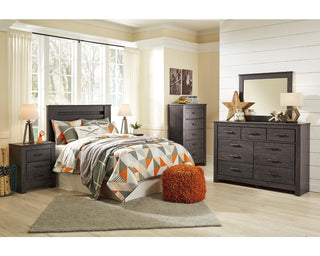 Brinxton Full Panel Headboard, Dresser and Mirror