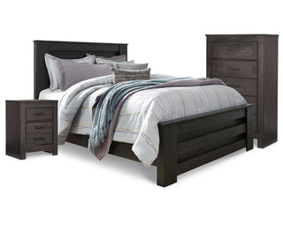 Brinxton Queen Panel Bed, Chest and Nightstand