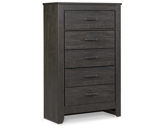 Brinxton King Panel Headboard, Dresser, Mirror, Chest and 2 Nightstands