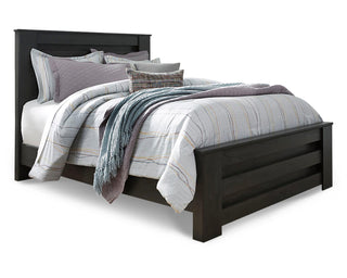 Brinxton Queen Panel Bed, Dresser, Mirror, Chest and Nightstand