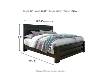 Brinxton Queen/Full Panel Headboard, Dresser and Mirror