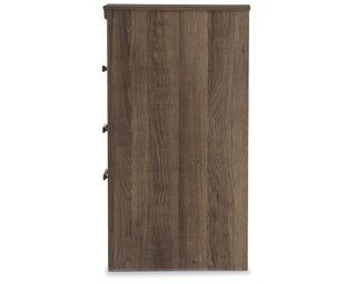 Juararo King Poster Bed, Dresser, Chest and Nightstand