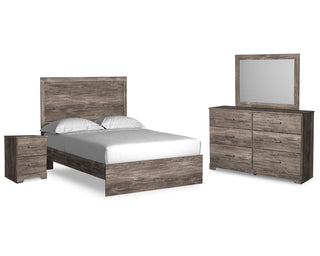 Ralinksi Full Panel Bed, Dresser, Mirror and Nightstand