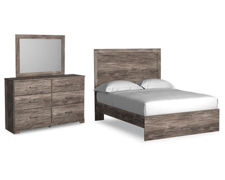 Ralinksi Full Panel Bed, Dresser and Mirror