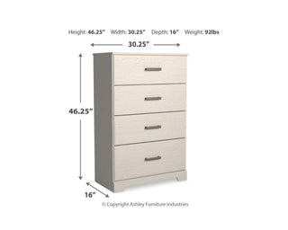Stelsie Dresser, Mirror, Chest and Nightstand