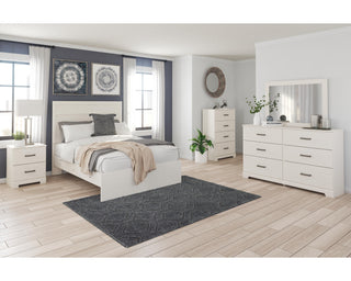 Stelsie Dresser, Mirror, Chest and Nightstand