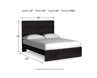 Belachime Queen Panel Bed
