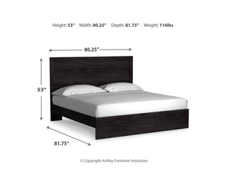 Belachime King Panel Bed