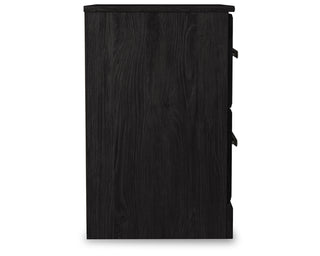 Belachime King Panel Bed and Nightstand