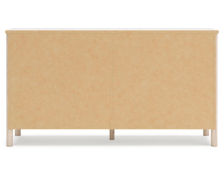 Cadmori Queen Upholstered Panel Bed, Dresser and Nightstand