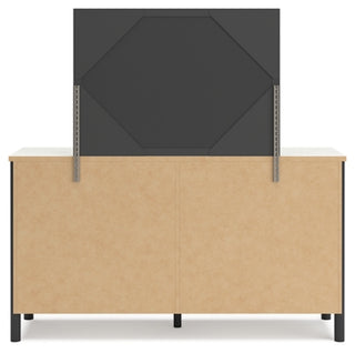 Cadmori King Panel Bed, Dresser, Mirror and Nightstand