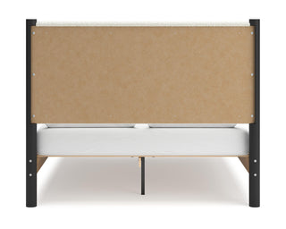 Cadmori Queen Upholstered Panel Bed