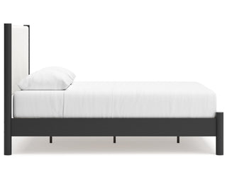 Cadmori Queen Upholstered Panel Bed