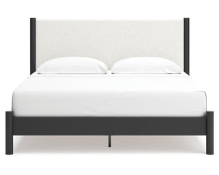 Cadmori King Panel Bed, Dresser, Mirror and Nightstand