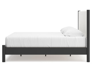 Cadmori King Panel Bed, Dresser, Mirror and Nightstand