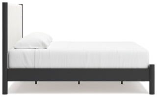 Cadmori King Panel Bed, Dresser, Mirror and Nightstand