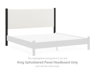 Cadmori King Upholstered Panel Headboard