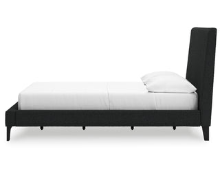 Cadmori Full Upholstered Bed with Roll Slats